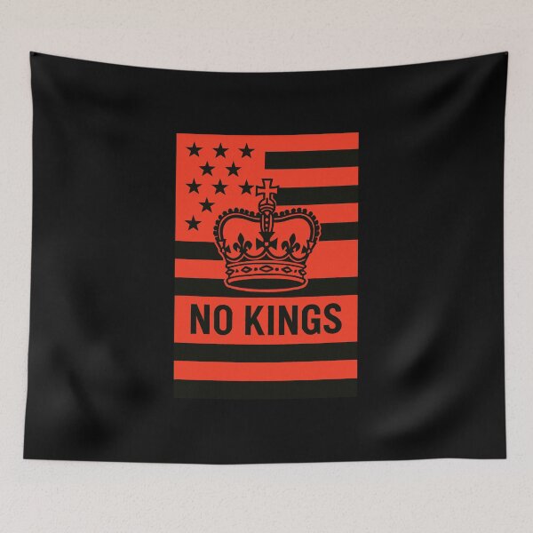 Item preview, no kings no oligarchs designed and sold by TEEJAMBOREE.
