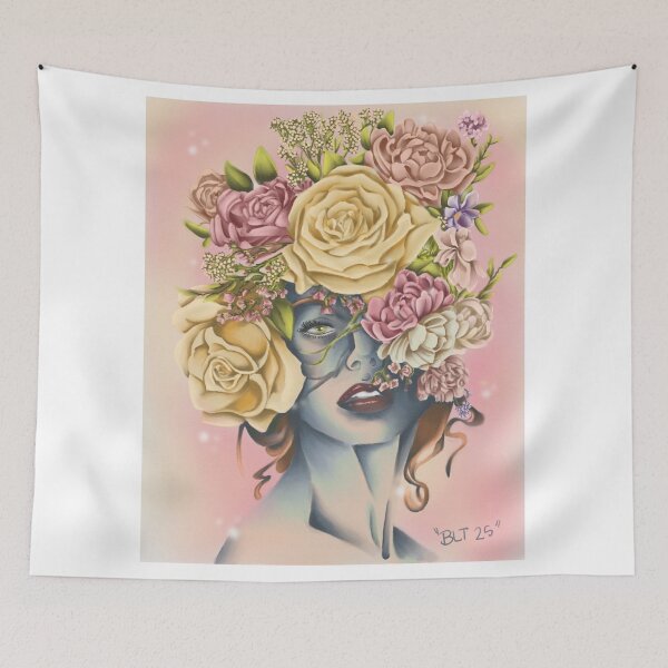 Item preview, Vintage flower lady designed and sold by HoodRatSwagger.
