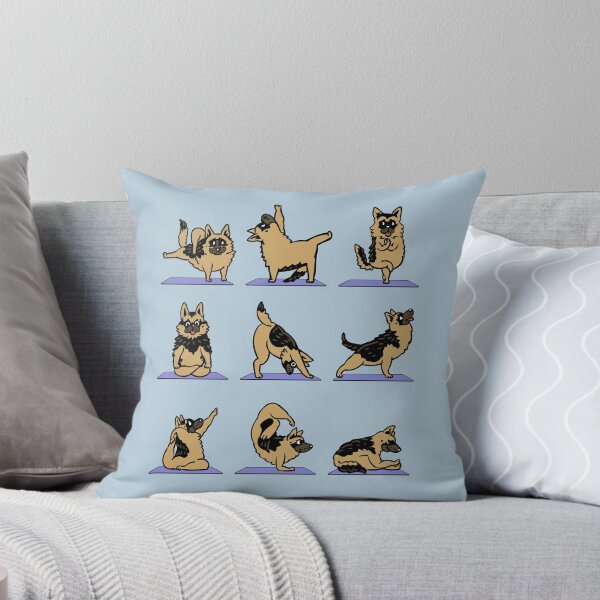 Item preview, German Shepherd Yoga designed and sold by Huebucket.