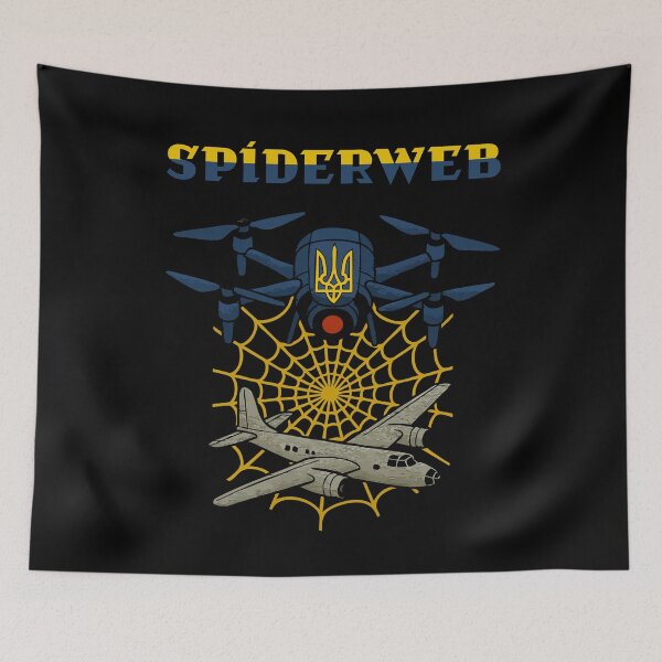 Item preview, Ukraine SBU Operation Spiderweb T-Shirt – Support Ukraine Military Resistance designed and sold by Aide.