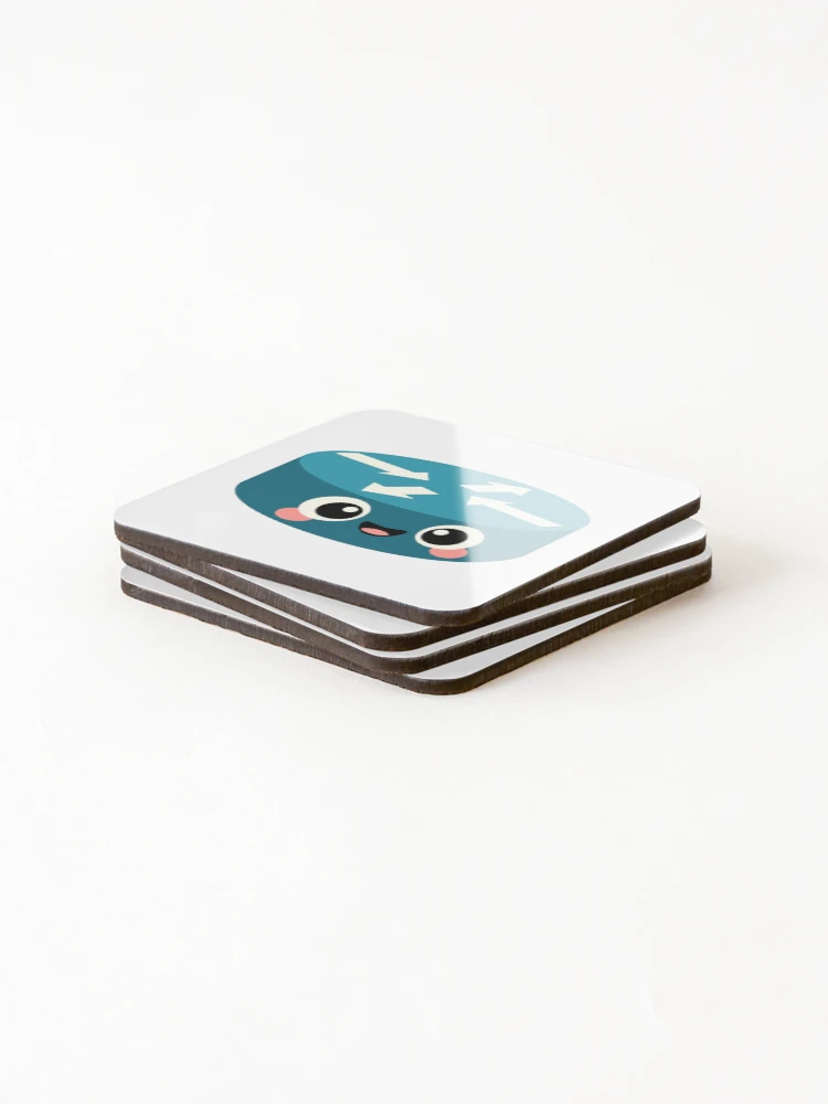 Thumbnail 4 of 5, Coasters (Set of 4), Cute Router designed and sold by DeepUnderscore.