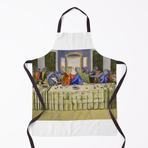 Item preview, Leonardo "DaFinchy" and his Last Supper with Apostle Birds designed and sold by rogerstrawberry.