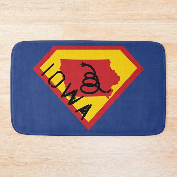 Item preview, IOWAN SHIELD - Freedom Is The Superpower - Modern Gadsden Snake Flag - Dont Tread On Me SUPERHERO IOWA spellout design designed and sold by pelagio.