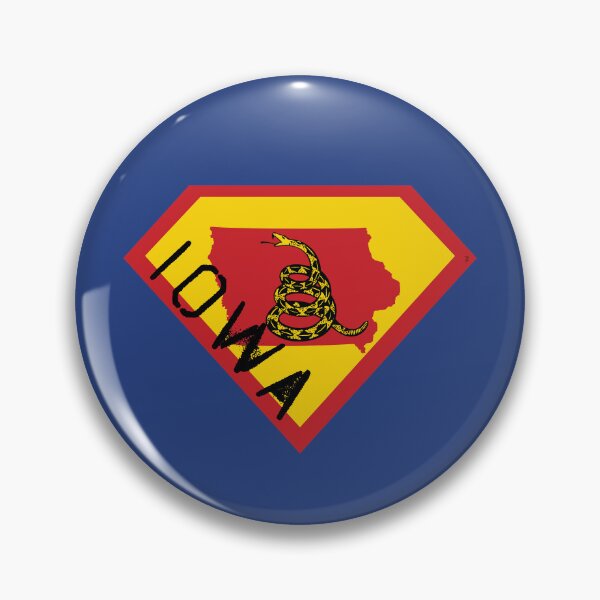Item preview, IOWAN SHIELD - Freedom Is The Superpower -  Gadsden Snake Flag - Dont Tread On Me SUPERHERO IOWA  spellout design designed and sold by pelagio.