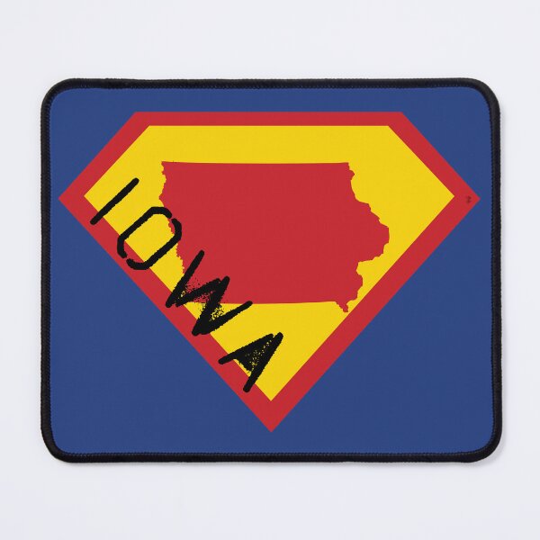 Item preview, IOWAN SHIELD - Freedom Is The Superpower - SUPERHERO IOWA spellout design designed and sold by pelagio.