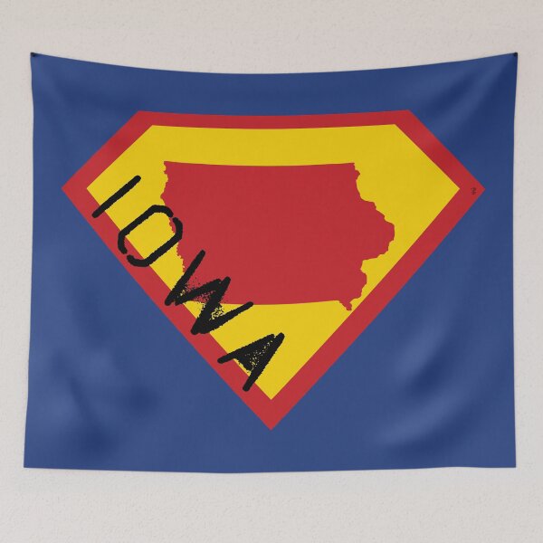 Item preview, IOWAN SHIELD  - Freedom Is The Superpower - SUPERHERO IOWA    spellout design designed and sold by pelagio.