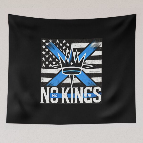 Item preview, no kings no oligarchs designed and sold by TEEJAMBOREE.