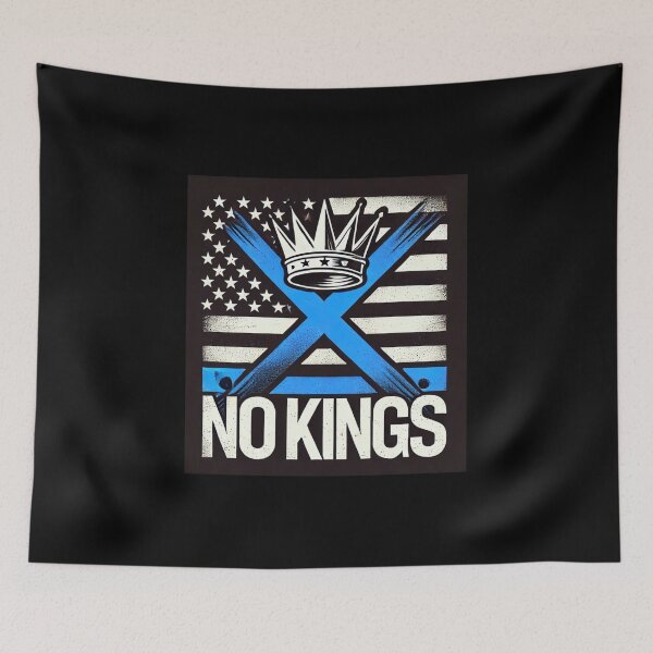 Item preview, no kings no oligarchs designed and sold by TEEJAMBOREE.
