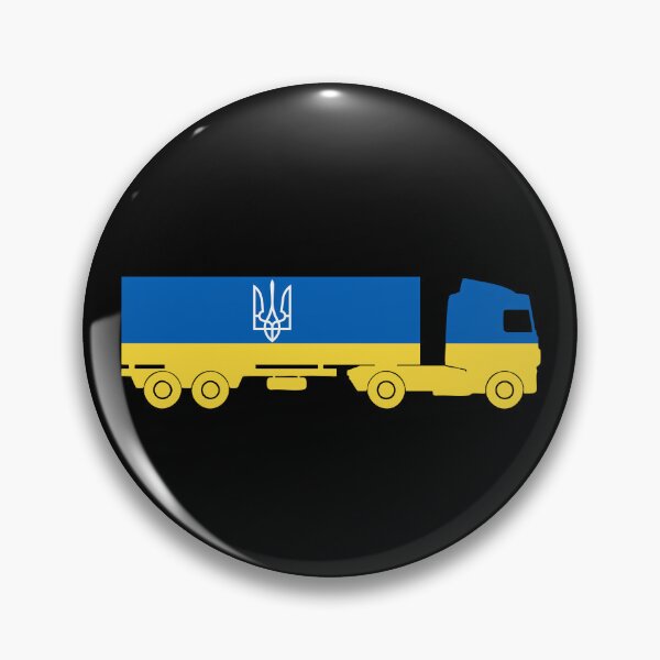 Item preview,  Ukraine Blue Yellow Trident Truck Tee - Pavutinnyа - SBU Operation Spiderweb Unisex T-Shirt designed and sold by Aide.
