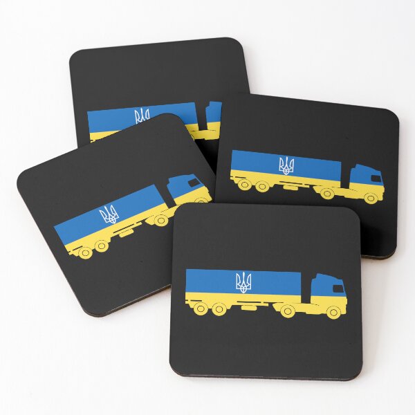 Item preview,  Ukraine Blue Yellow Trident Truck Tee - Pavutinnyа - SBU Operation Spiderweb Unisex T-Shirt designed and sold by Aide.