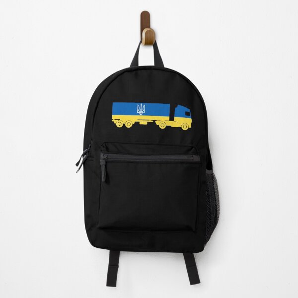 Item preview, Ukraine Blue Yellow Trident Truck Tee - Pavutinnyа - SBU Operation Spiderweb Unisex T-Shirt designed and sold by Aide.