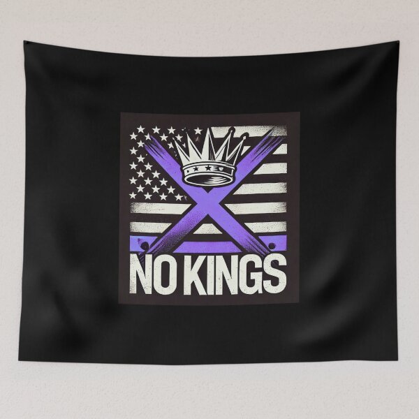 Item preview, no kings no oligarchs designed and sold by TEEJAMBOREE.