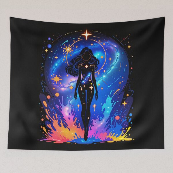 Item preview, Lady of starlight and storms designed and sold by SilverSunStudio.