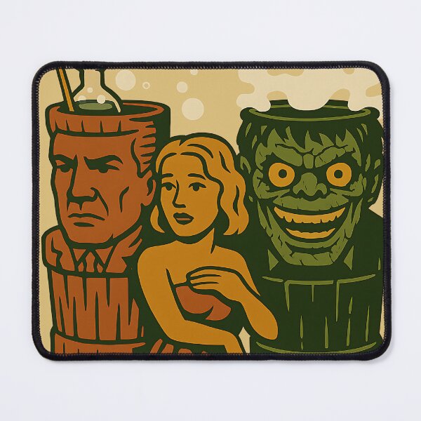 Item preview, Dr. Jekyll and Mr. Hyde Tiki designed and sold by Nerd Out!.