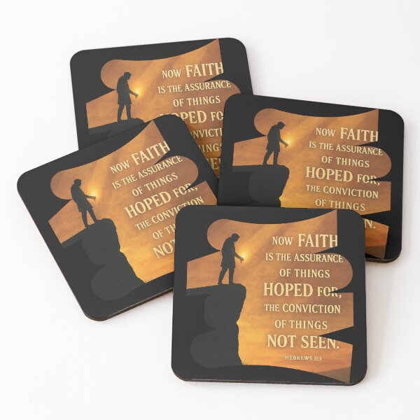 Item preview, Faith Is the Assurance – Hebrews 11:1 Verse designed and sold by drip.design.co.