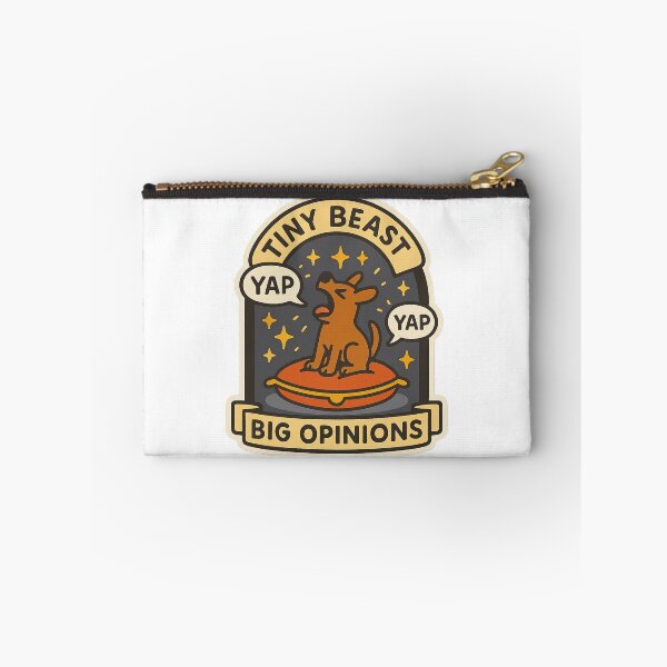 Item preview, Tiny Beast, Big Opinions designed and sold by SnugBugz.