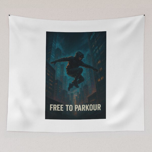 Item preview, FREE TO PARKOUR designed and sold by SbrenArt.