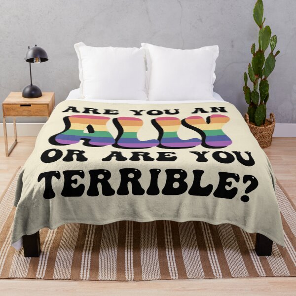 Item preview, Are You an Ally or Are You Terrible? designed and sold by jo m..