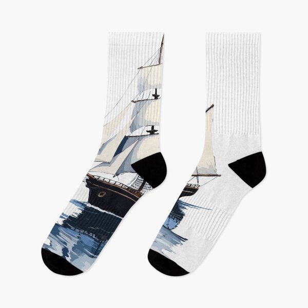 Item preview, Sailing Ship Under Starry Night designed and sold by houta.
