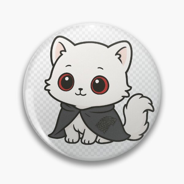 Item preview, Weirwood Cat – Game of Cats Fantasy Kitten Sticker designed and sold by Stineacus.