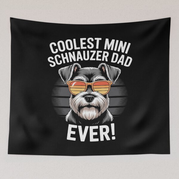Item preview, Mini Schnauzer Dad Gifts Mini Schnauzer Lover Mini Schnauzer designed and sold by MAKOPOKOShop.