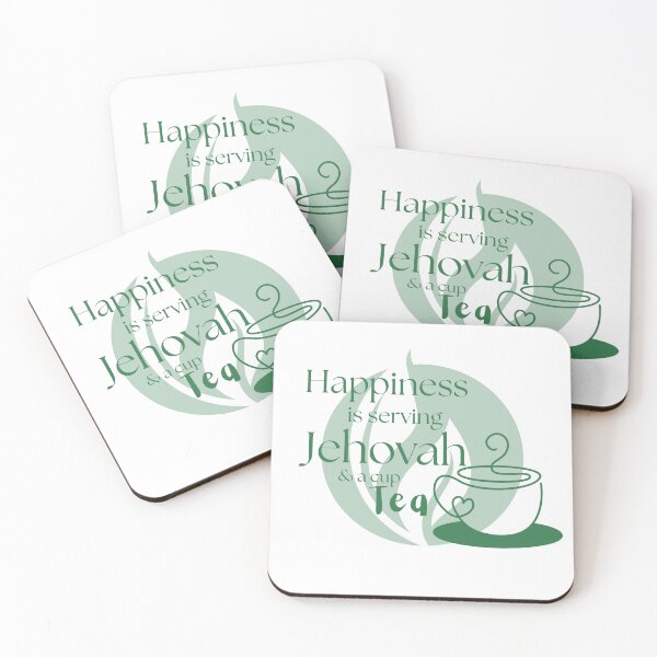 Item preview, Copy of Happiness Is Serving Jehovah and a Cup of Tea designed and sold by GiftableGems.