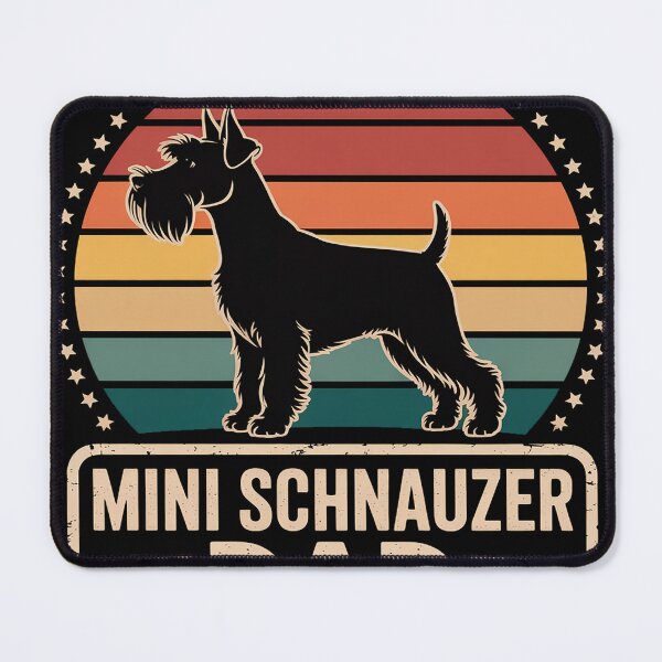 Item preview, Mini Schnauzer Dad, Father's Day, Miniature Schnauzer Daddy designed and sold by MAKOPOKOShop.