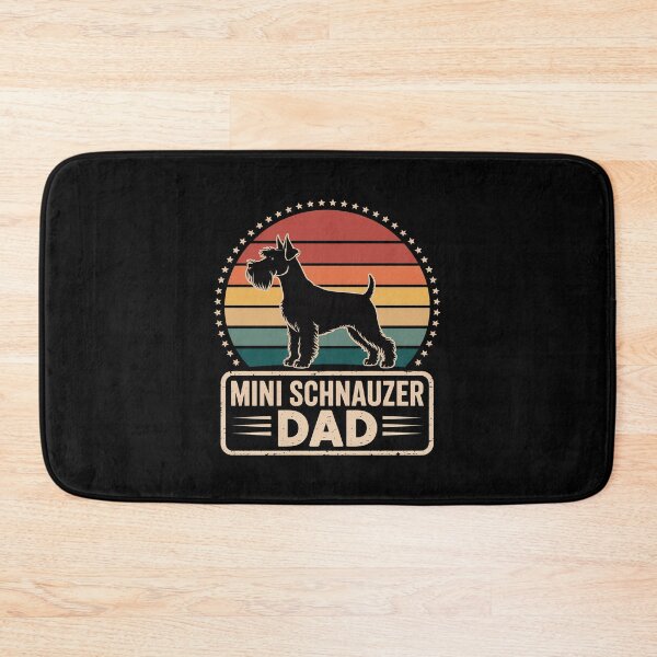 Item preview, Mini Schnauzer Dad, Father's Day, Miniature Schnauzer Daddy designed and sold by MAKOPOKOShop.