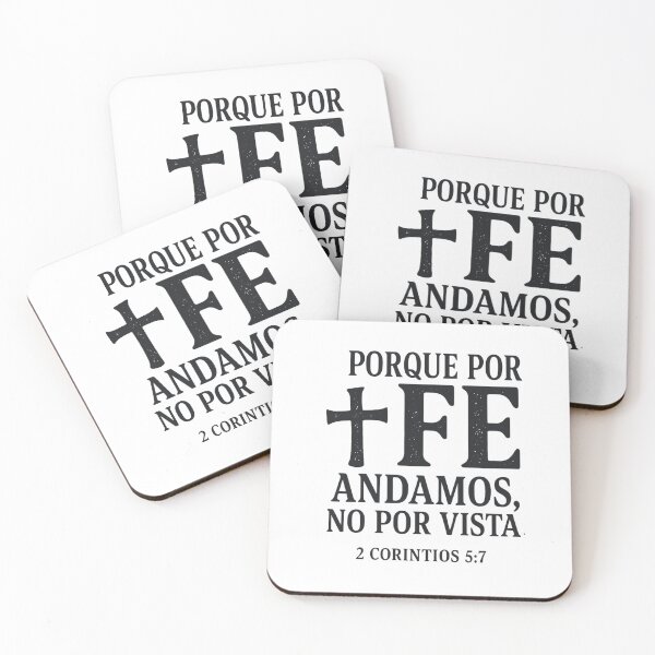 Item preview, Por Fe Andamos No Por Vista – Diseño Bíblico designed and sold by drip.design.co.