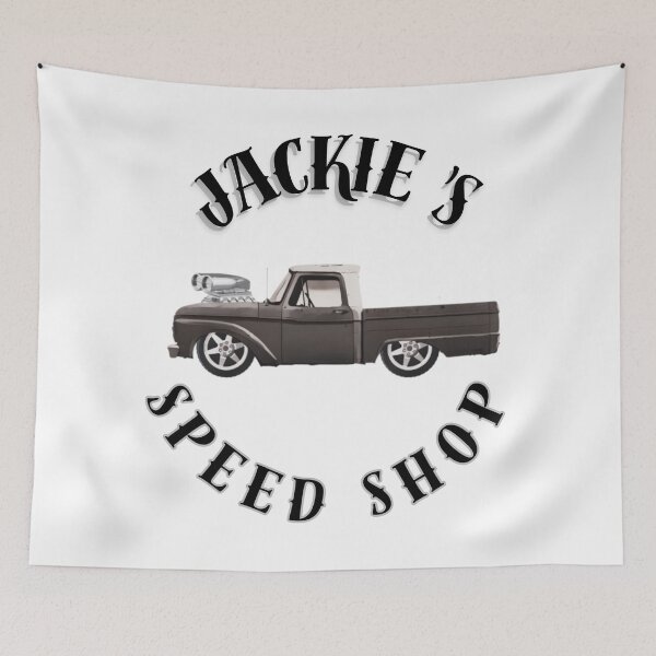 Artikelvorschau, Jackies Speedshop entworfen und verkauft von TaraPen.
