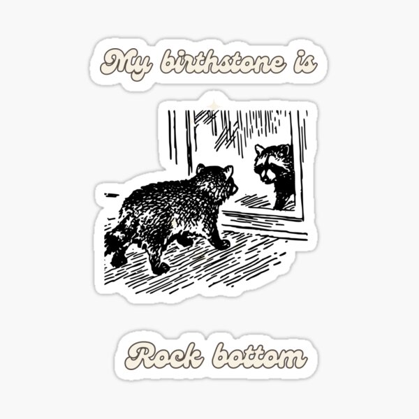 Item preview, My Birthstone is Rock Bottom designed and sold by Willingsworth Designs.