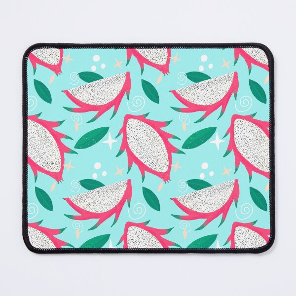 Item preview, Pink and turquoise dragonfruits designed and sold by Home Cyn Home.