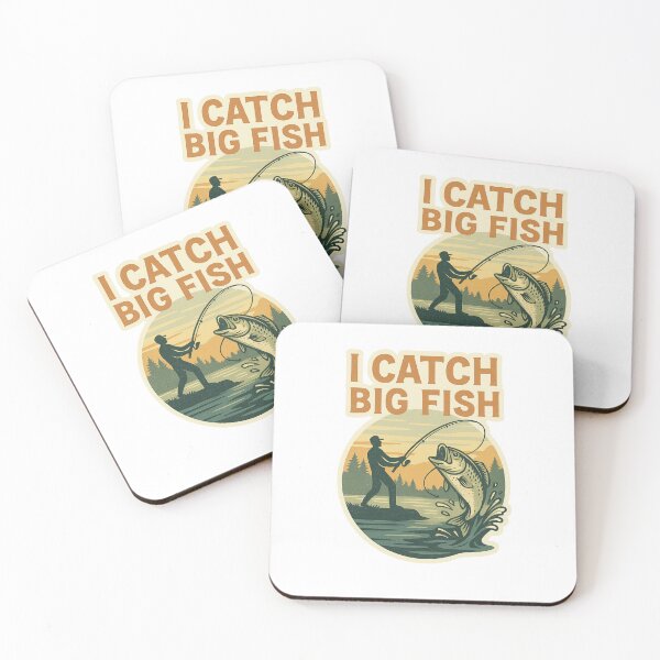 Item preview, I CATCH BIG FISH designed and sold by SbrenArt.