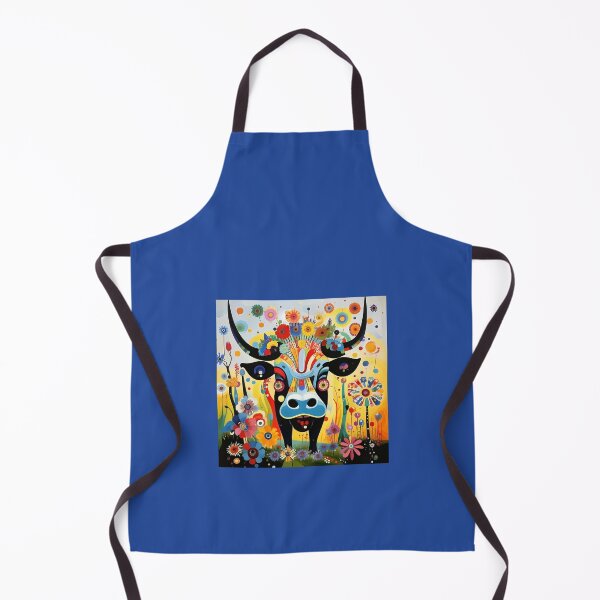 Item preview, Beautiful bull surrounded by wildflowers. designed and sold by Natalia-Vlad.