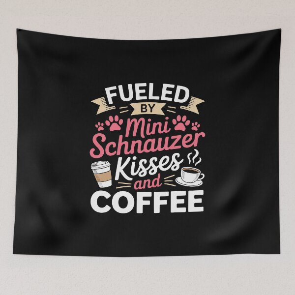 Item preview, Mini Schnauzer Mom Coffee Lover designed and sold by MAKOPOKOShop.