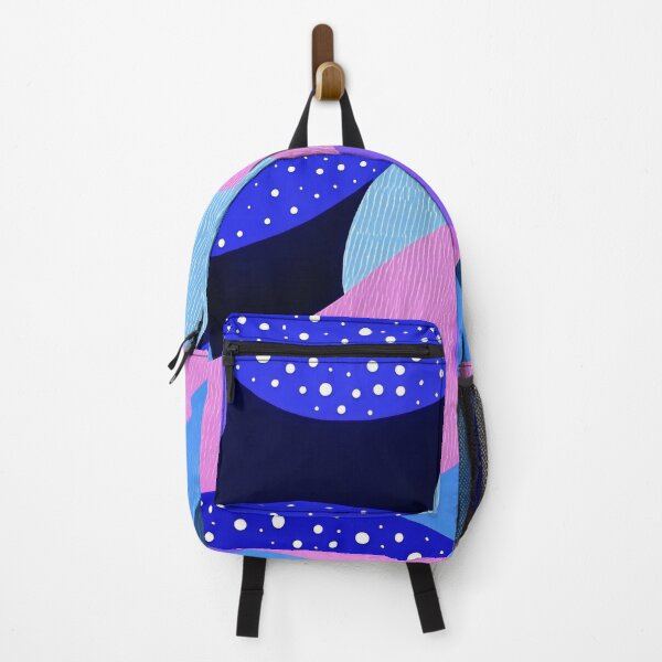 Item preview, Vibrant Abstract Cosmic Pattern in Blue, Pink, and Purple designed and sold by PaintbrushPlace.