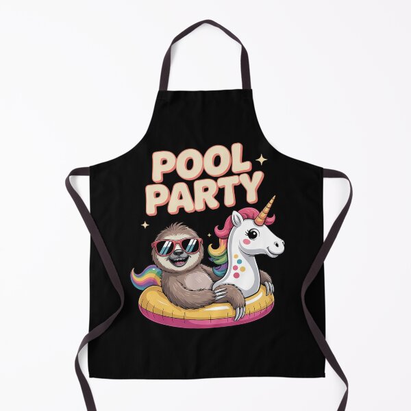 Item preview, Pool Party Sloth Funny Animal Lover Birthday Party designed and sold by brynatshop.