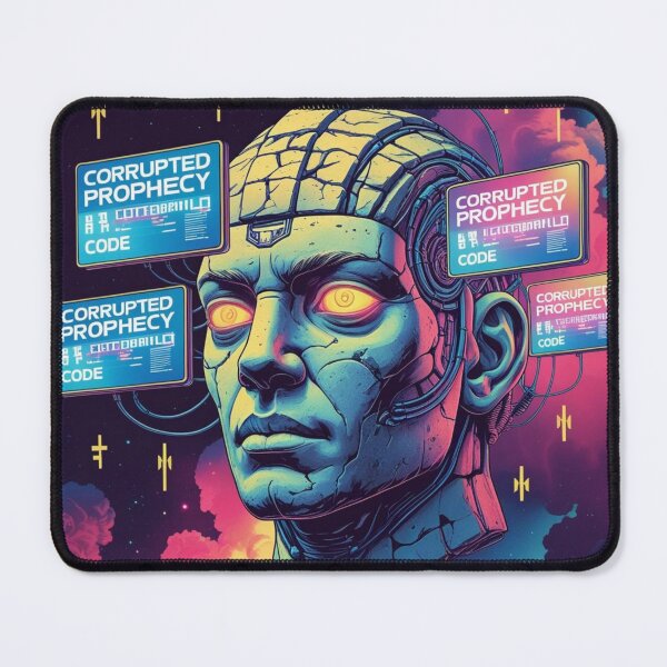 Item preview, The Oracle Interface // Archive_Δ_01 – Corrupted AI Prophet Head designed and sold by TokyoMyasta.