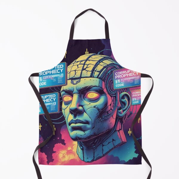 Item preview, The Oracle Interface // Archive_Δ_01 – Corrupted AI Prophet Head designed and sold by TokyoMyasta.
