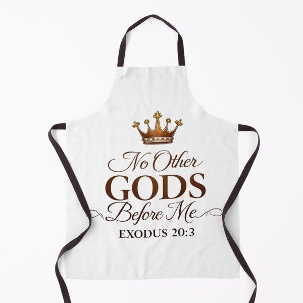 Item preview, No Other Gods Before Me - Exodus 20:3 Bible Verse Christian Design designed and sold by ebocraft.