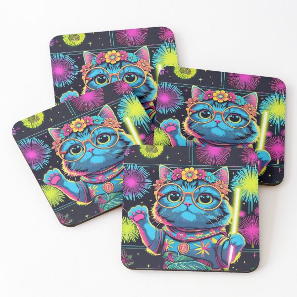 Item preview, Kawaii Cat Festival / Retro Music designed and sold by All Creative Designer.