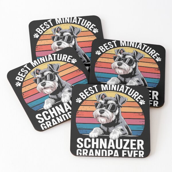 Item preview, Miniature Schnauzer Dad Dog Grandpa Mini Schnauzer designed and sold by MAKOPOKOShop.