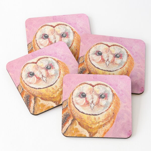 Item preview, Barn Owl of the Heart designed and sold by Tricia Saroya Designs.