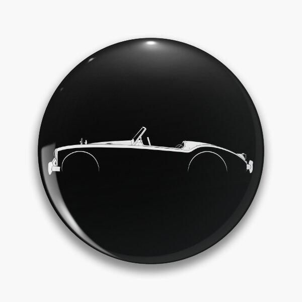 Item preview, MGA 1500 (White) designed and sold by Car Silhouettes.