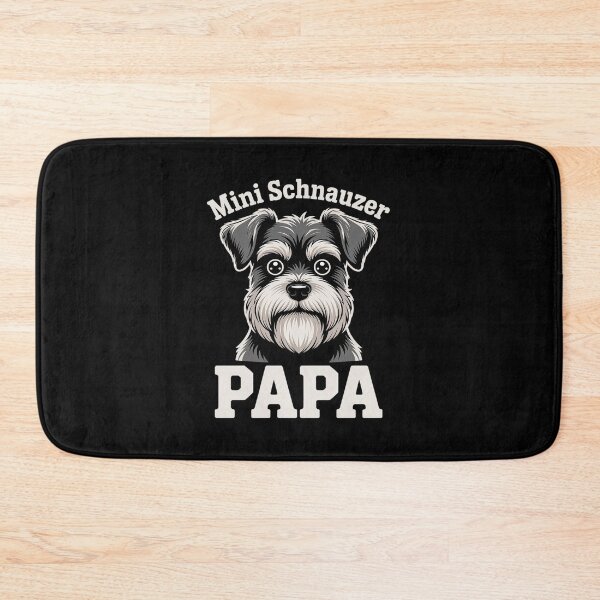 Item preview, Miniature Schnauzer Dad Funny Mini Schnauzer Papa designed and sold by MAKOPOKOShop.