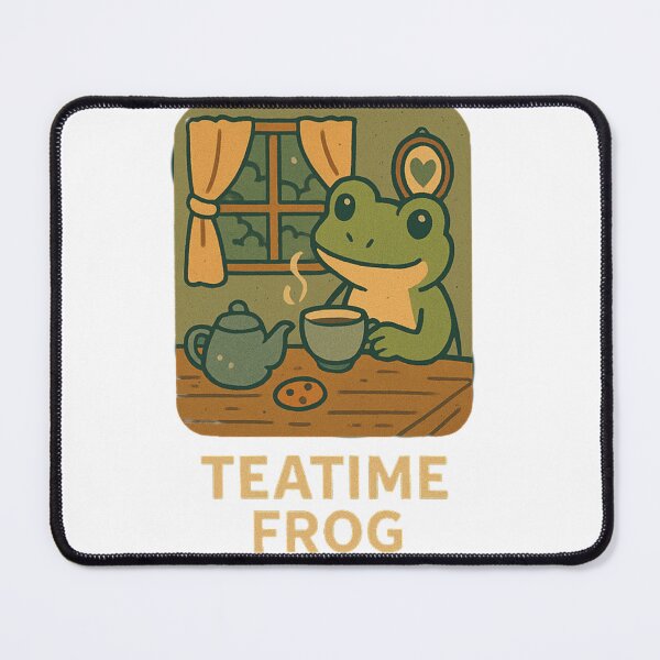 Item preview, Teatime Frog designed and sold by DAYandMONTH.