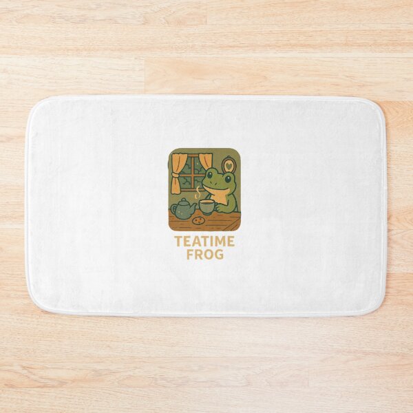 Item preview, Teatime Frog designed and sold by DAYandMONTH.