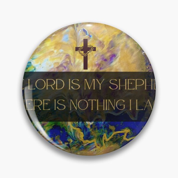 Item preview, The Lord is My Shepherd; There is Nothing I Lack designed and sold by chattergold.