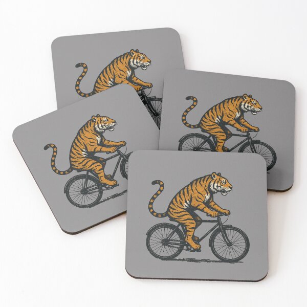 Item preview, TIGER ON A BICYCLE designed and sold by freshwear design.