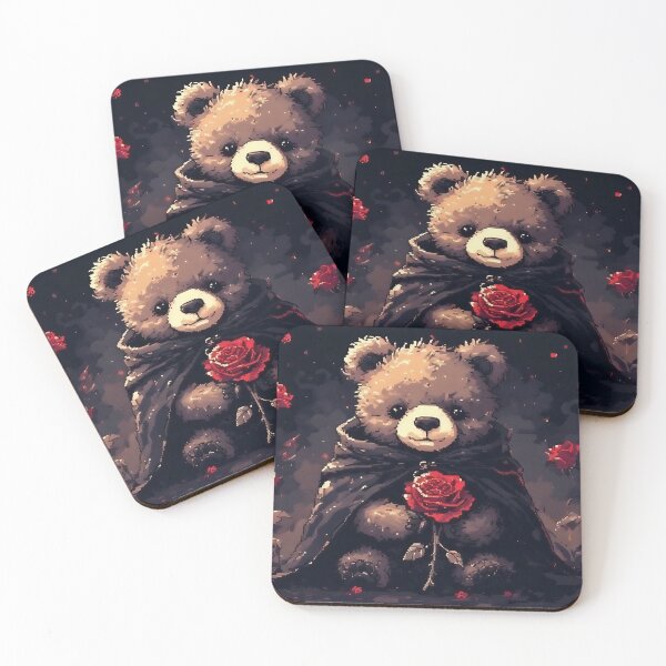 Item preview, The Bear and the Rose designed and sold by Scarlet Prints.